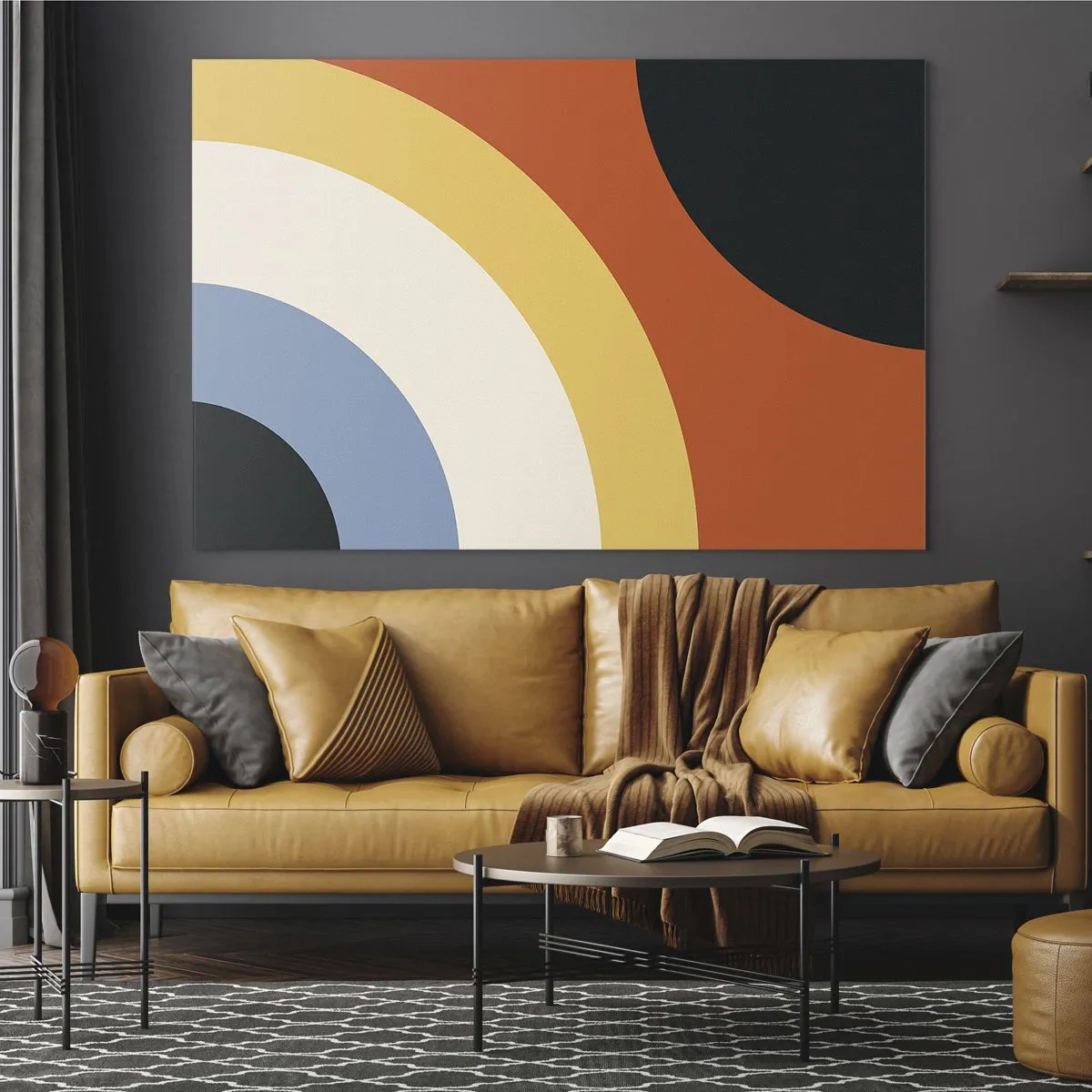 Glass picture - Towards Each Other - 120x80 cm