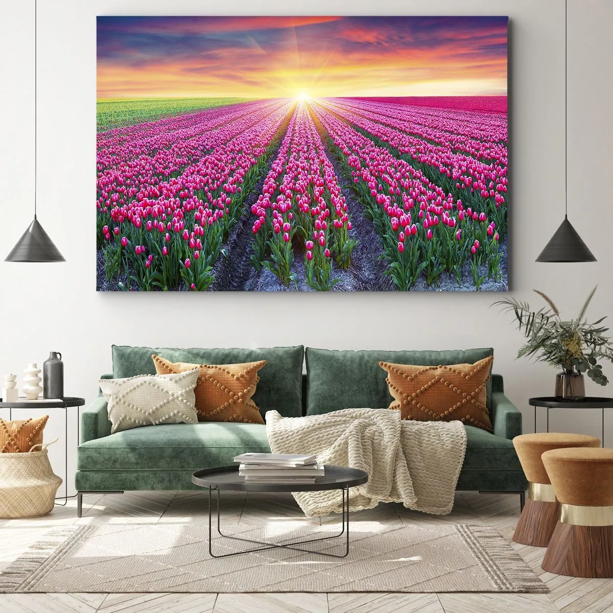 Canvas picture - Beauty Farm - 120x80 cm