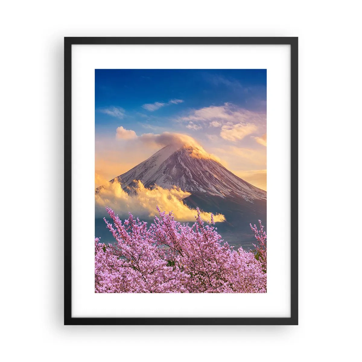 Poster in black frame - Japanese Sanctity - 40x50 cm