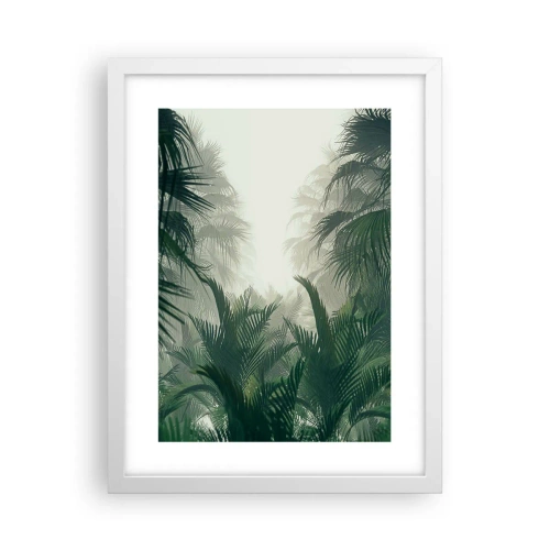 Poster in white frmae - Tropical Secret - 30x40 cm