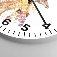 Clock face with numbers