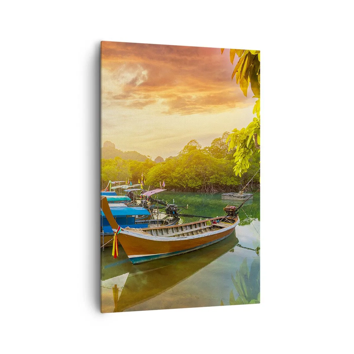 Canvas picture - At the Start of a Busy Day - 80x120 cm