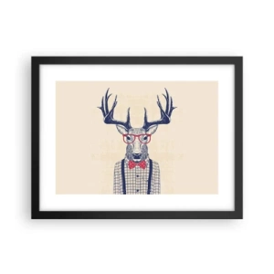 Poster in black frame - Fun Extravagance - 40x30 cm