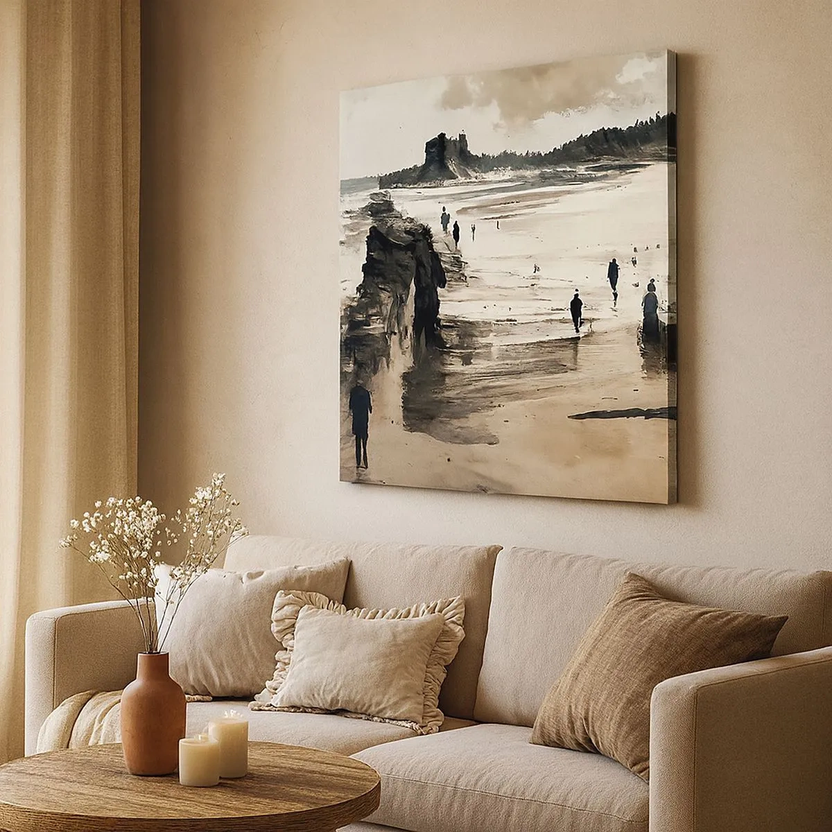 Canvas picture - Summoned - 30x30 cm