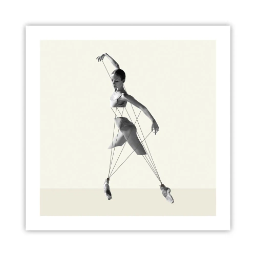 Poster - In the Theatre of the World - 50x50 cm