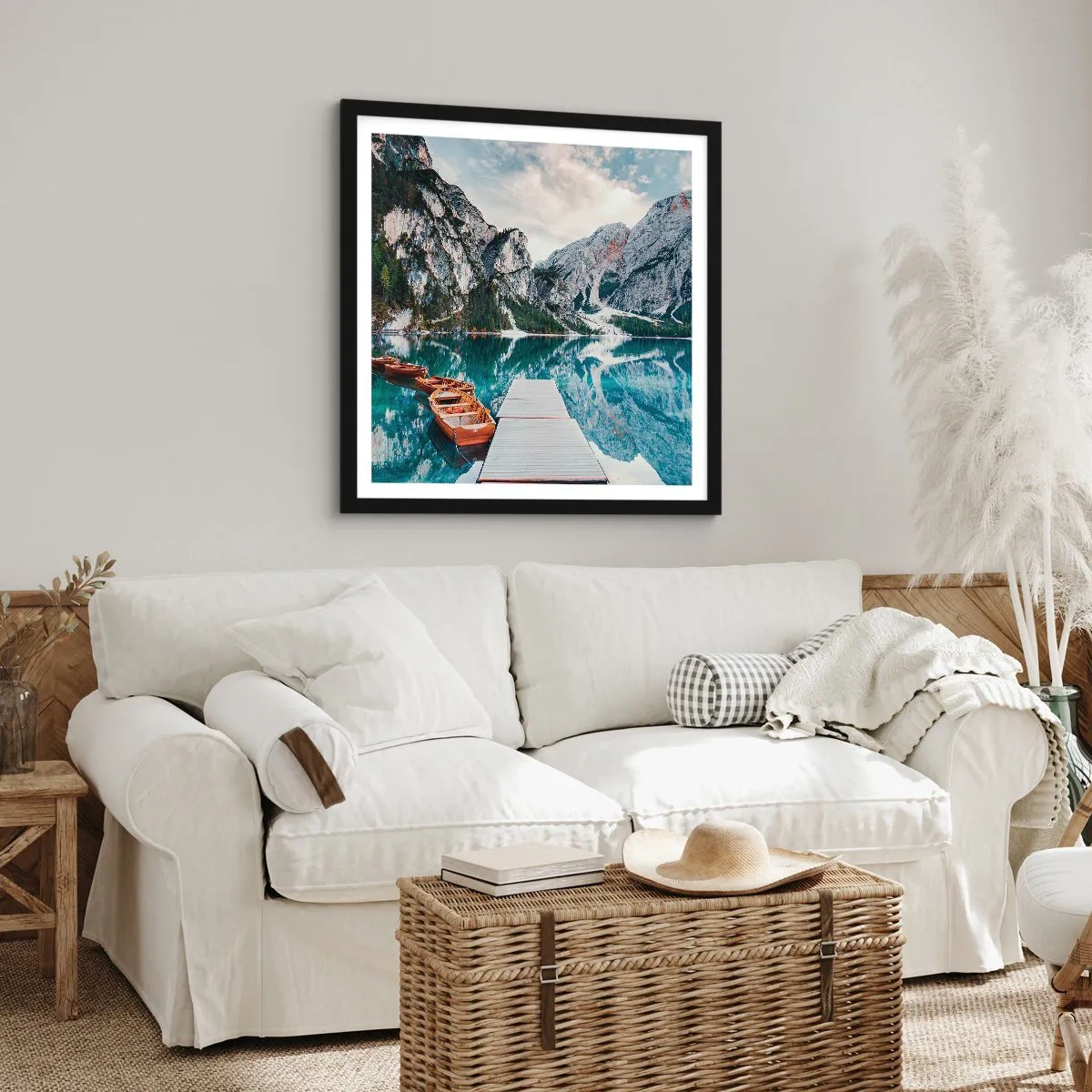 Poster in black frame - We Will Show You Beauty - 40x40 cm