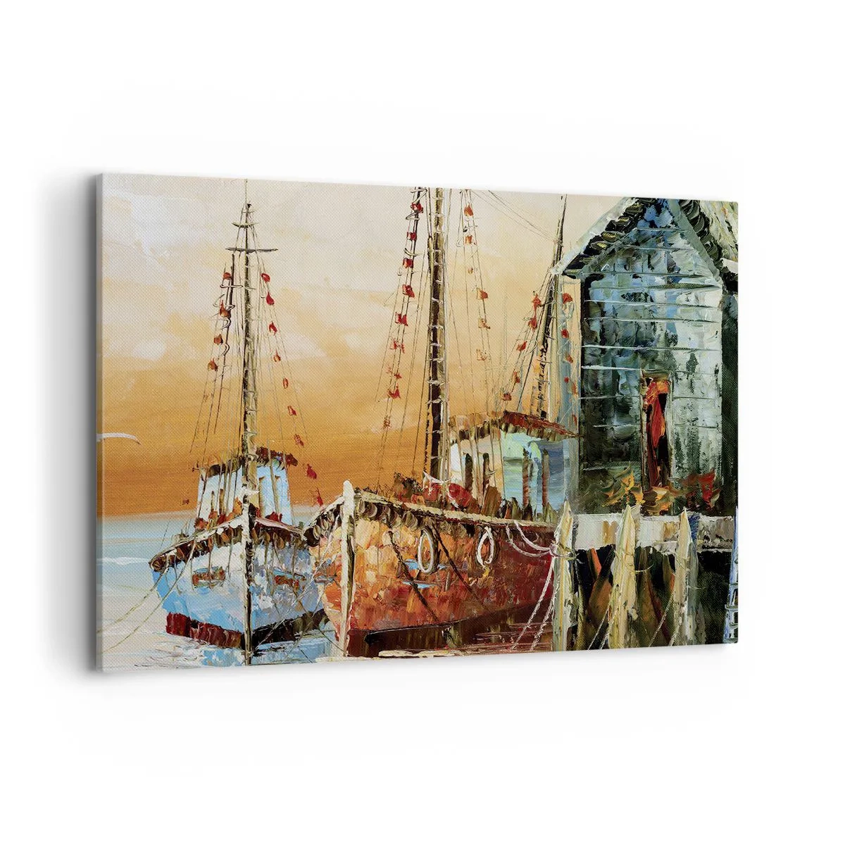 Canvas picture - Calm Return - 120x80 cm