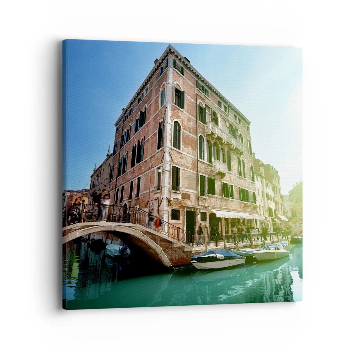 Canvas picture - Venice - Amore Mio - 40x40 cm