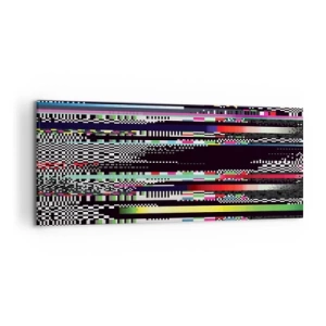 Canvas picture - Control Image of Reality - 120x50 cm
