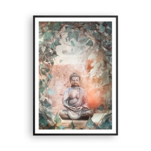 Poster in black frame - Joyful Harmony - 70x100 cm