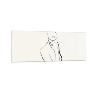 Glass picture - Wave of Melancholy - 140x50 cm