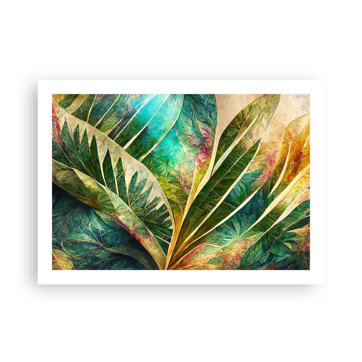 Poster - Colours of the Tropics - 70x50 cm