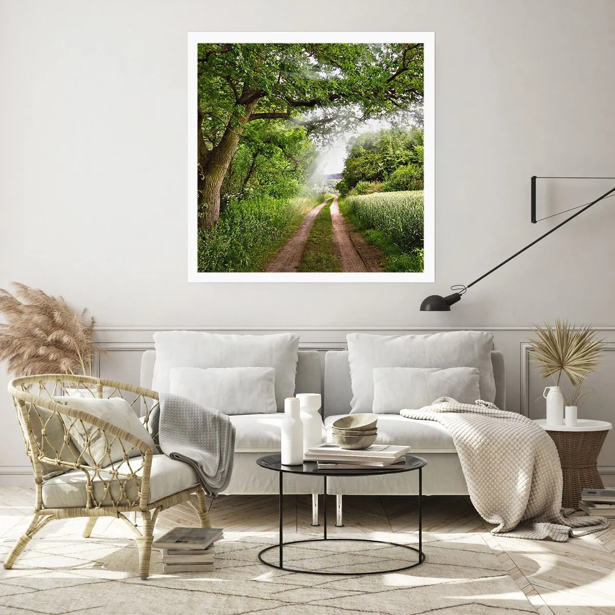 Poster - Et in Arcadia Ego - 60x60 cm