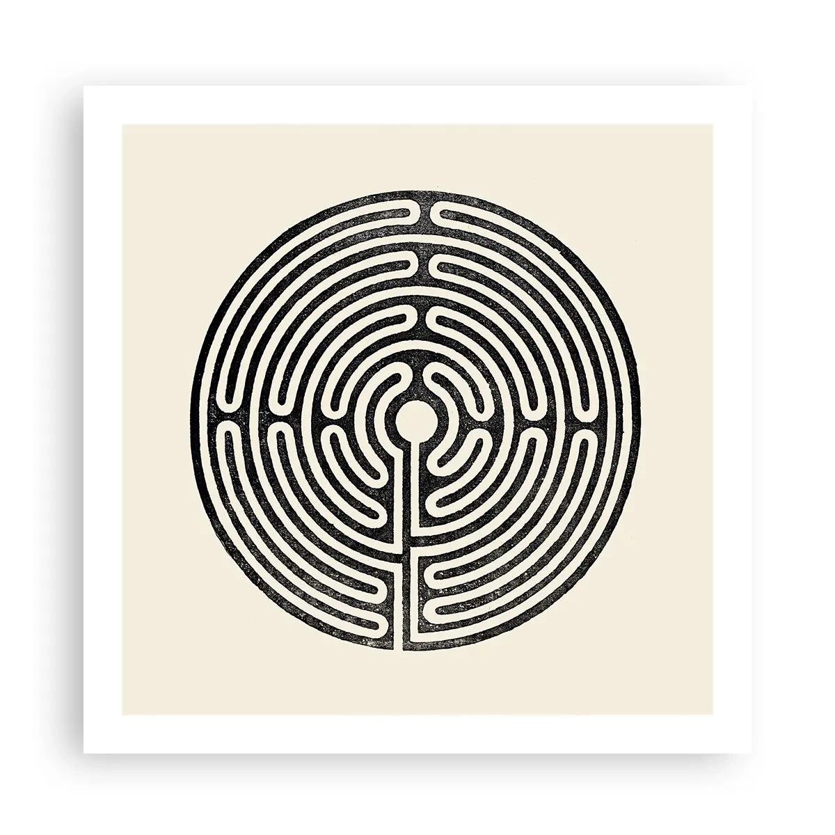 Poster - Mysterious Order - 60x60 cm