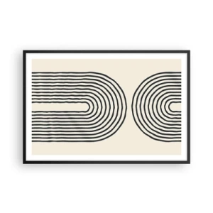 Poster in black frame - In One Moment… - 91x61 cm