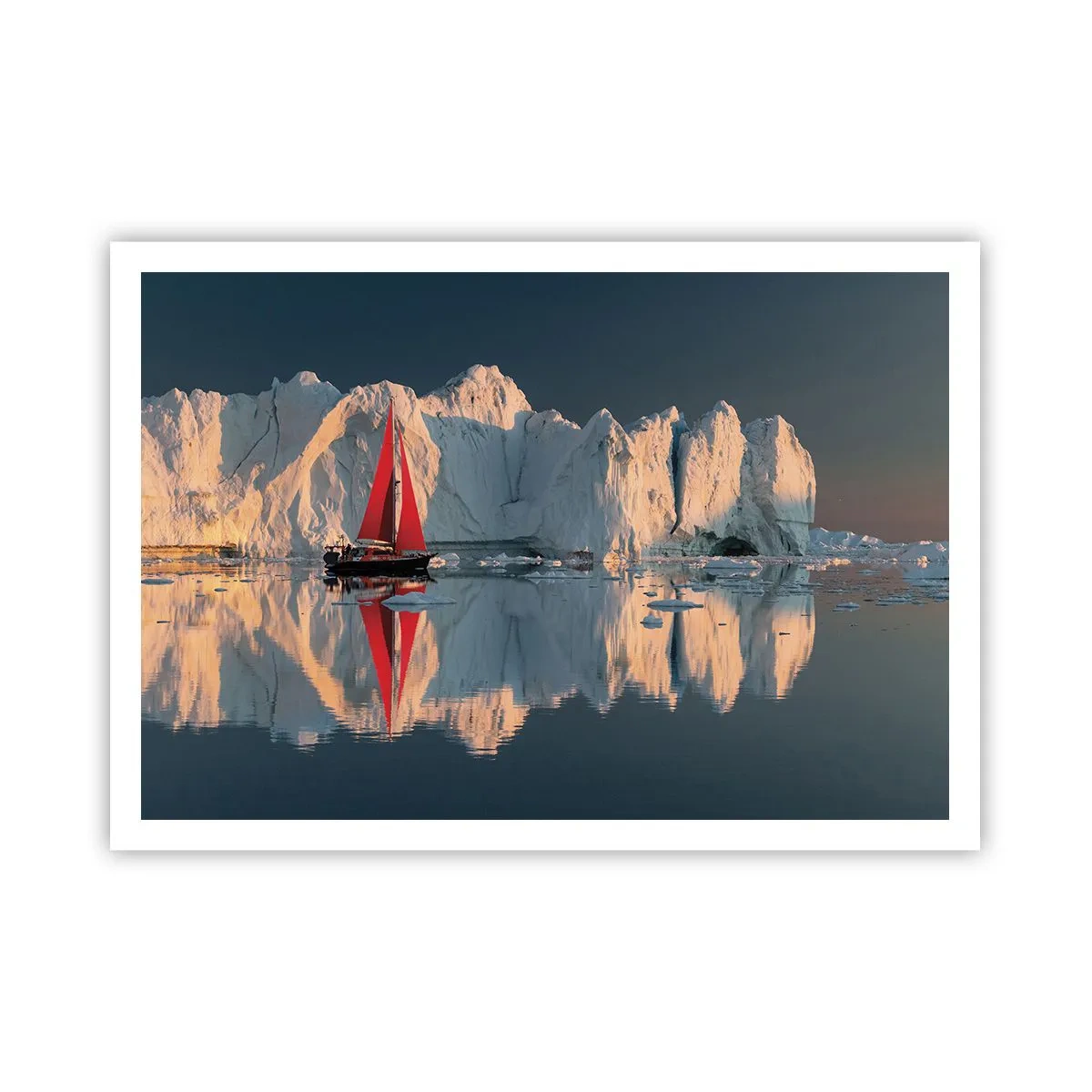 Poster - On the Edge of the World - 100x70 cm