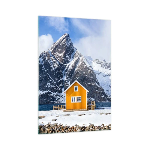Glass picture - Scandinavian Holiday - 70x100 cm