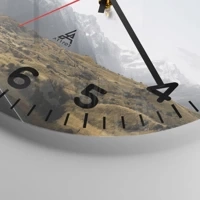 Clock face with numbers