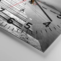 Clock face with numbers