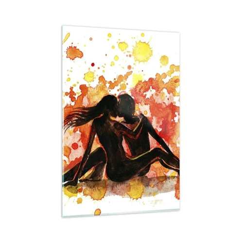 Glass picture - And There Was Light - 80x120 cm