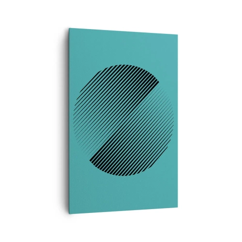 Canvas picture - Circle - Geometrical Variation - 80x120 cm