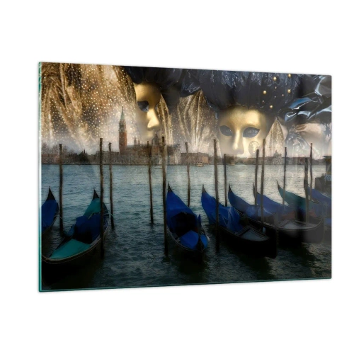 Glass picture - Time to Start the Carnival - 120x80 cm