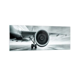 Glass picture - There Is Power! - 140x50 cm