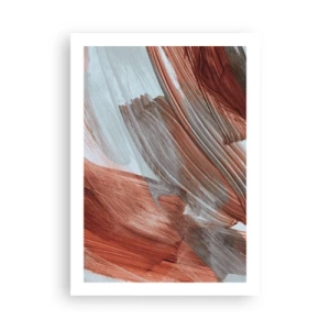 Poster - Autumnal and Windy Abstract - 50x70 cm
