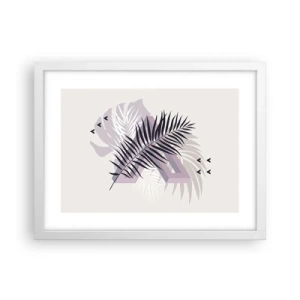 Poster in white frmae - Shadow of a Shadow - 40x30 cm