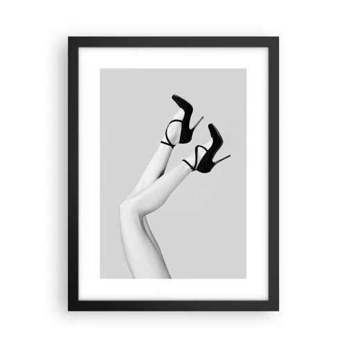 Poster in black frame - Upside Down - 30x40 cm