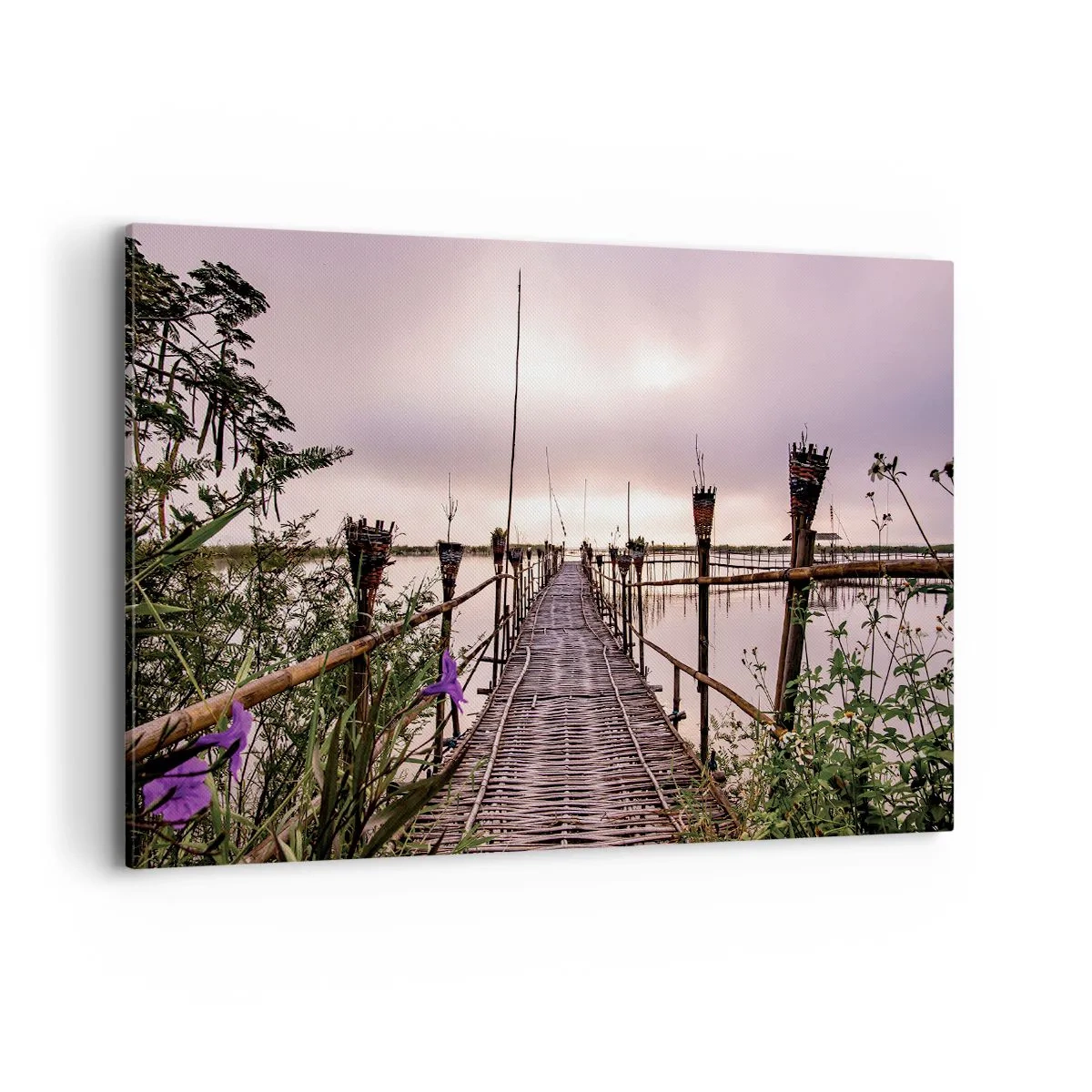 Canvas picture - Peace and Quiet of Asia - 120x80 cm