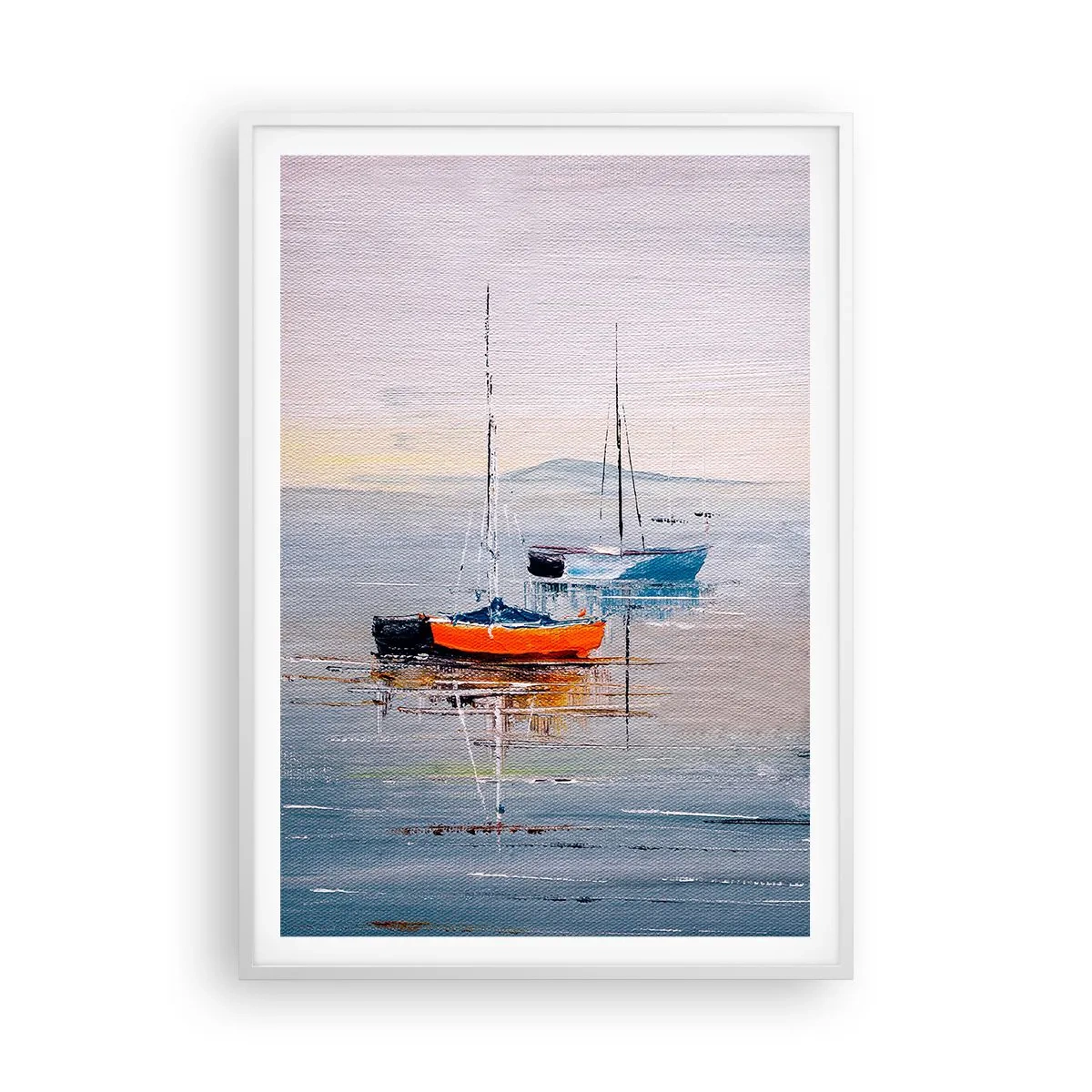 Poster in white frmae - Deserved Rest - 70x100 cm