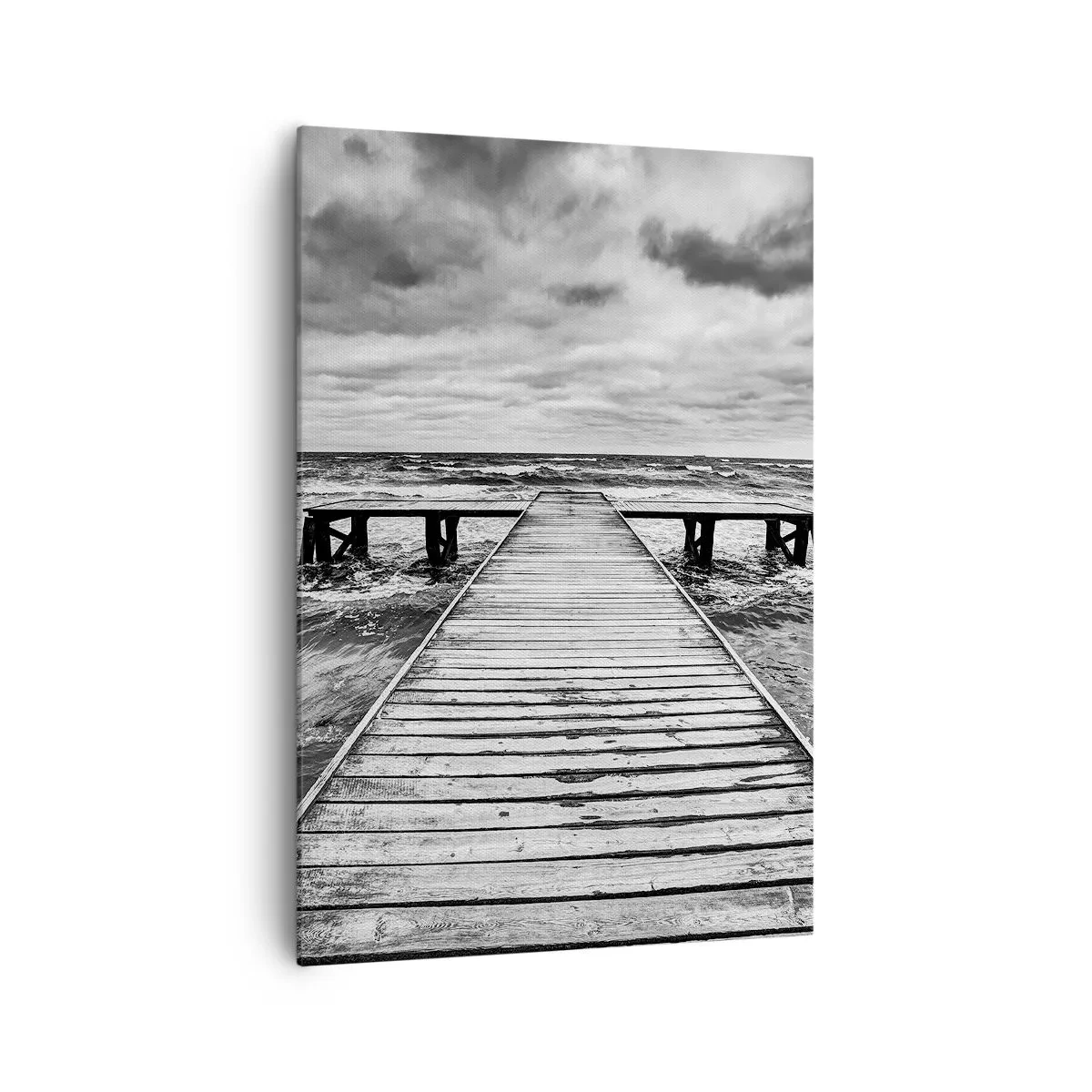 Canvas picture - Waiting for the Wind to Blow away - 70x100 cm