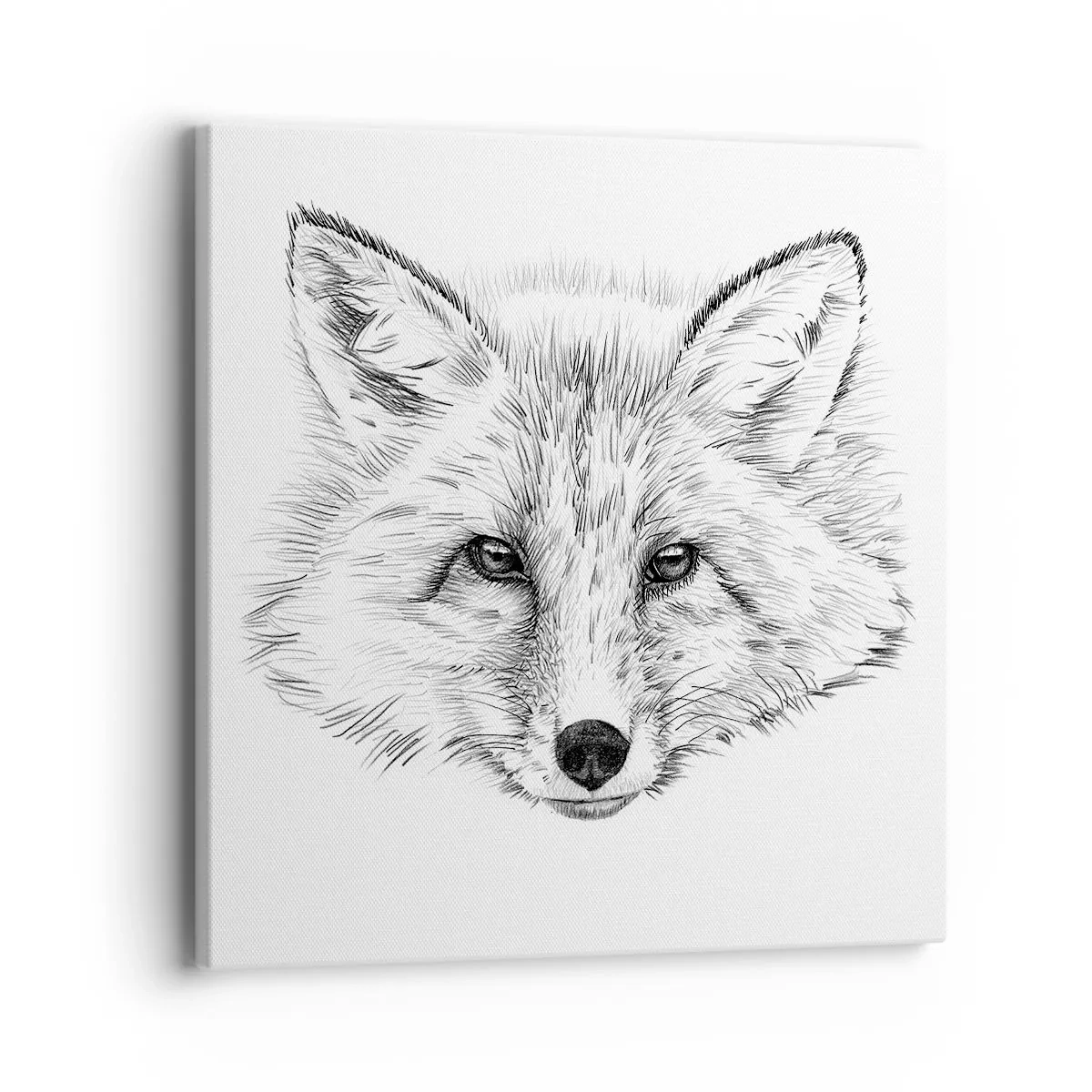 Canvas picture - Foxy Look - 40x40 cm