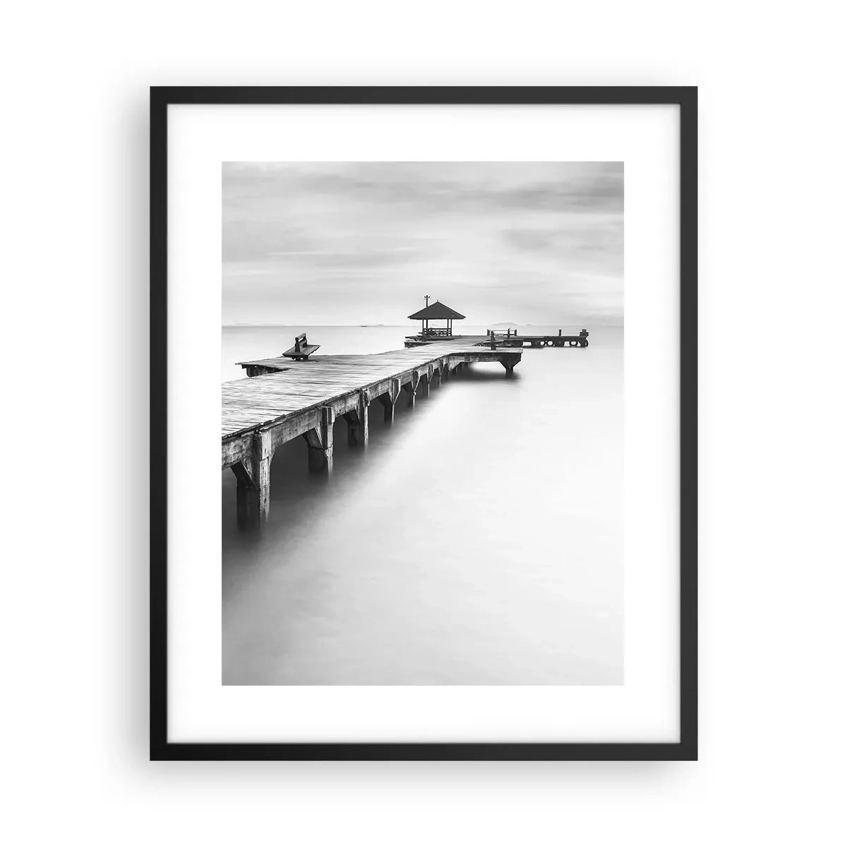 Poster in black frame - Into the Distance - 40x50 cm