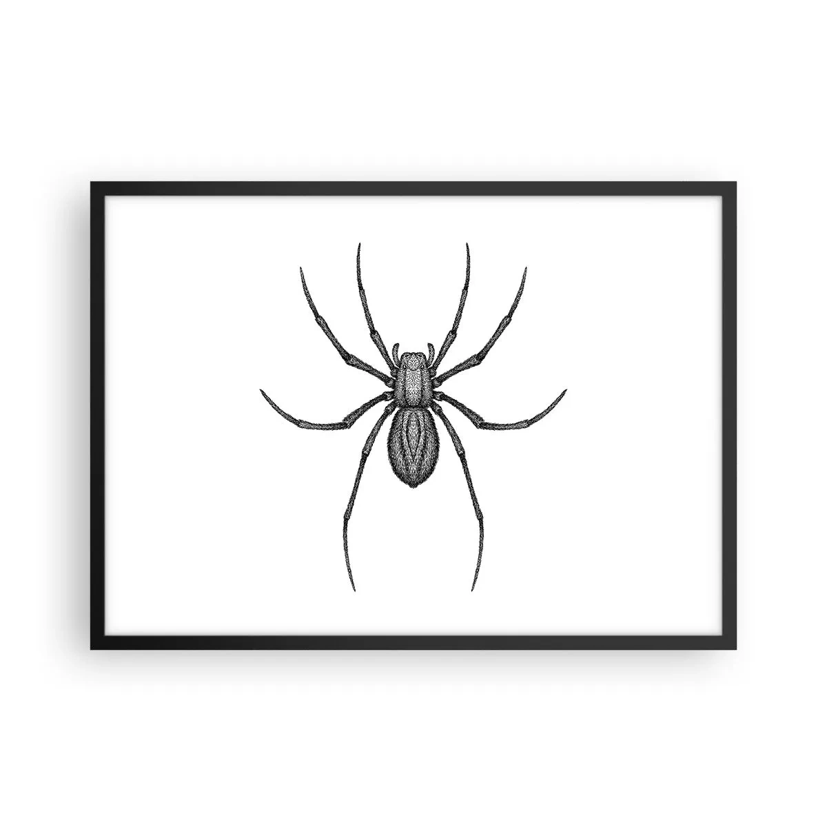 Poster in black frame - Disturbing Precision - 70x50 cm