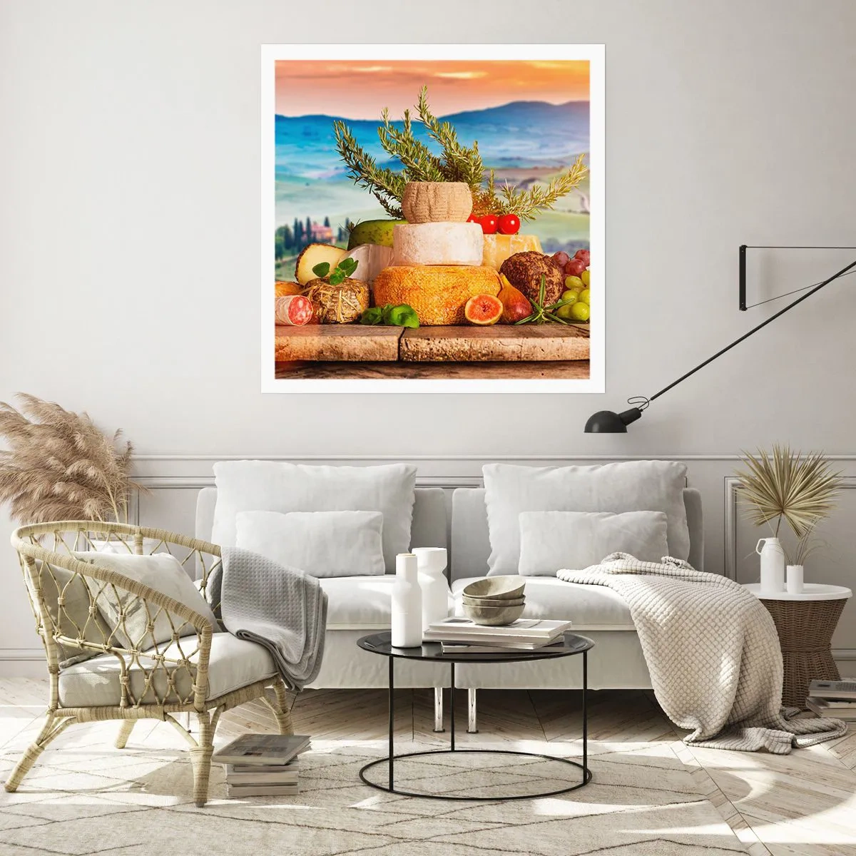 Poster - Italian Joie de Vivre - 30x30 cm
