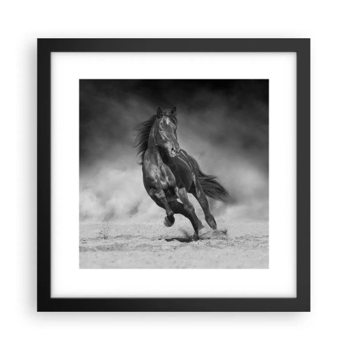 Poster in black frame - Worthy of Emir Himself - 30x30 cm