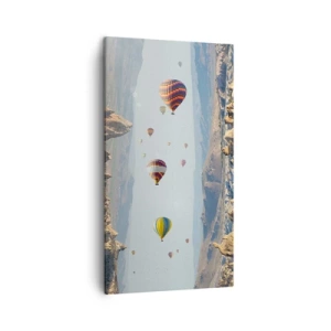 Canvas picture - Here Everything Is Possible - 45x80 cm