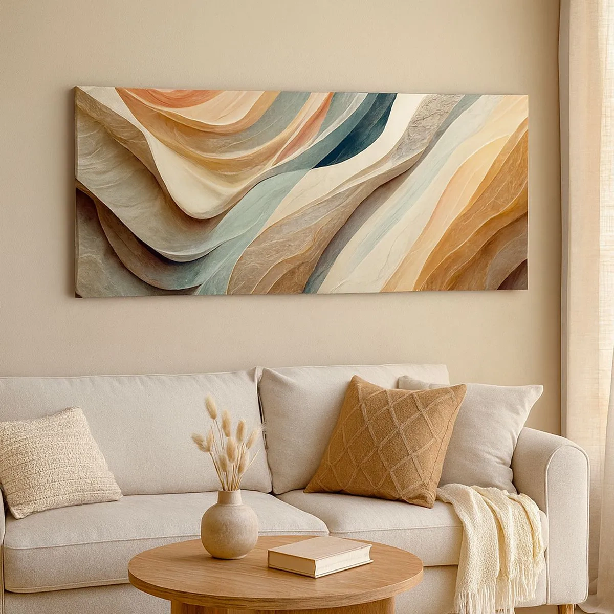 Canvas picture - Moment Before Change - 100x40 cm