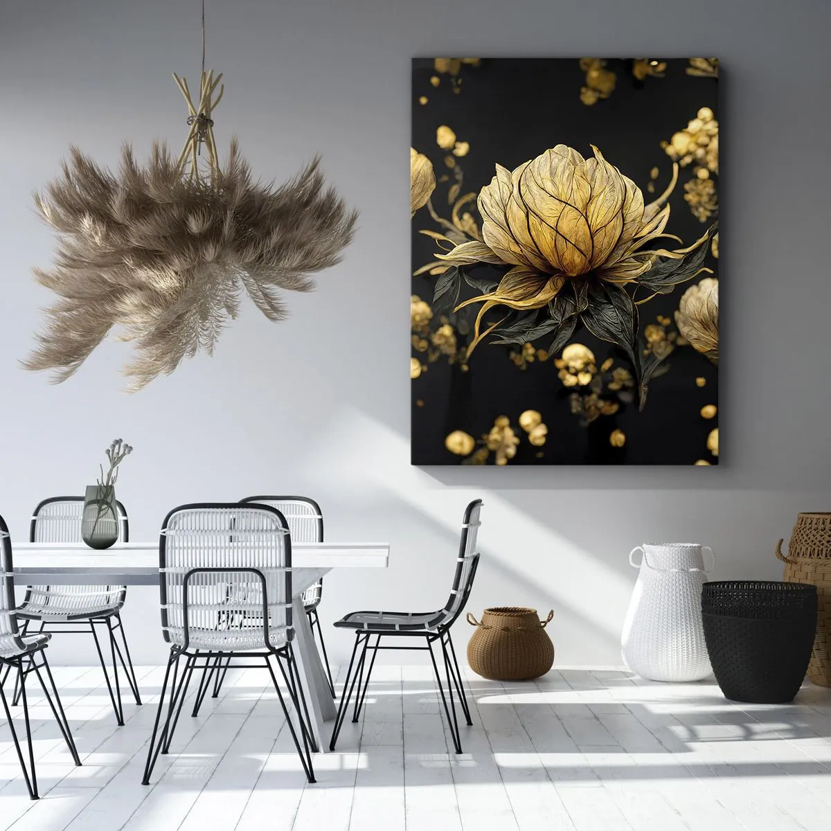 Canvas picture - Subtle Fragility - 65x120 cm