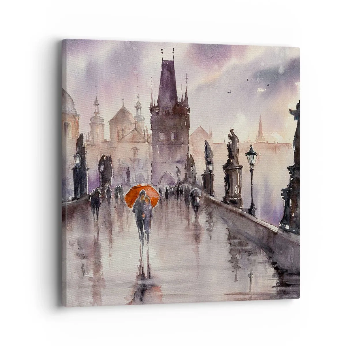 Canvas picture - Peaople Don't Change - 40x40 cm