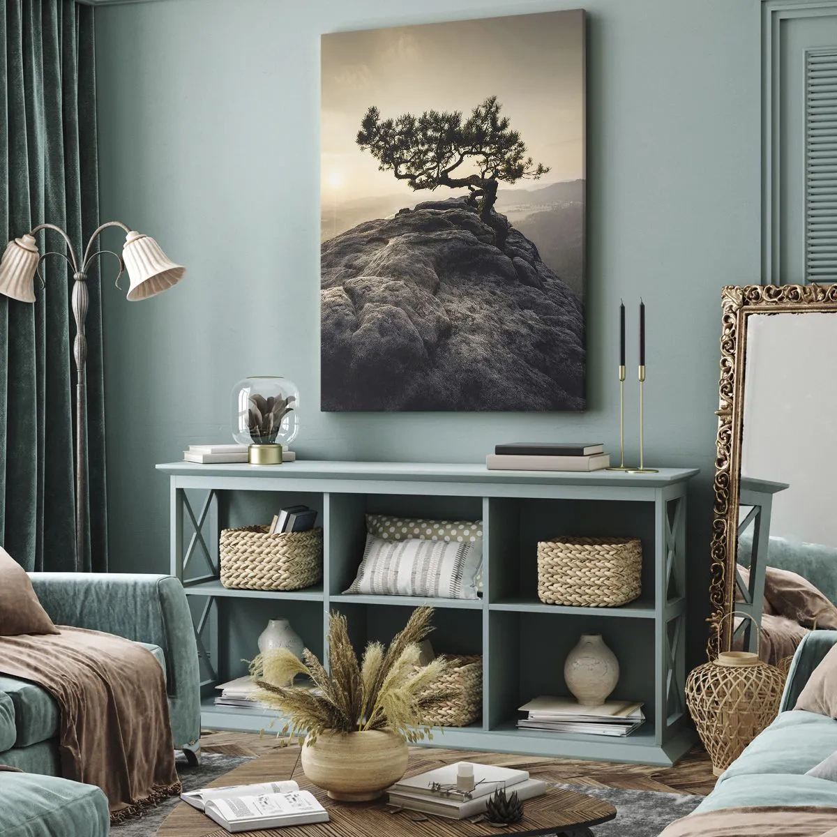 Canvas picture - Life Always Wins - 70x100 cm
