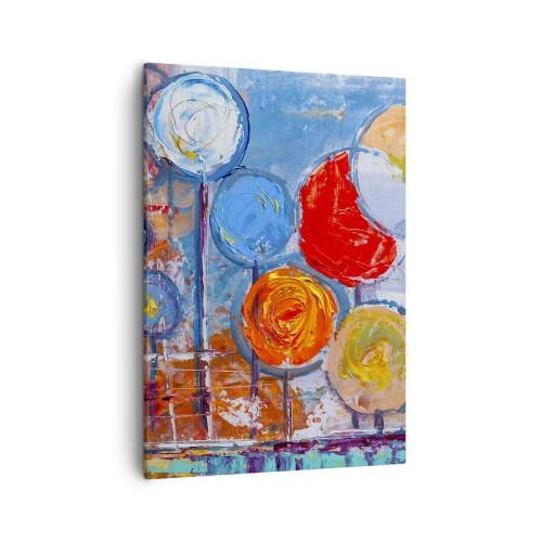 Canvas picture - Lolly Sticks - 50x70 cm
