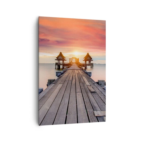 Canvas picture - Sunset on the East - 70x100 cm