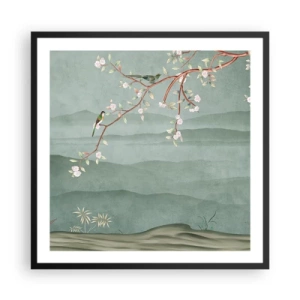 Poster in black frame - Spring, It Is You - 60x60 cm