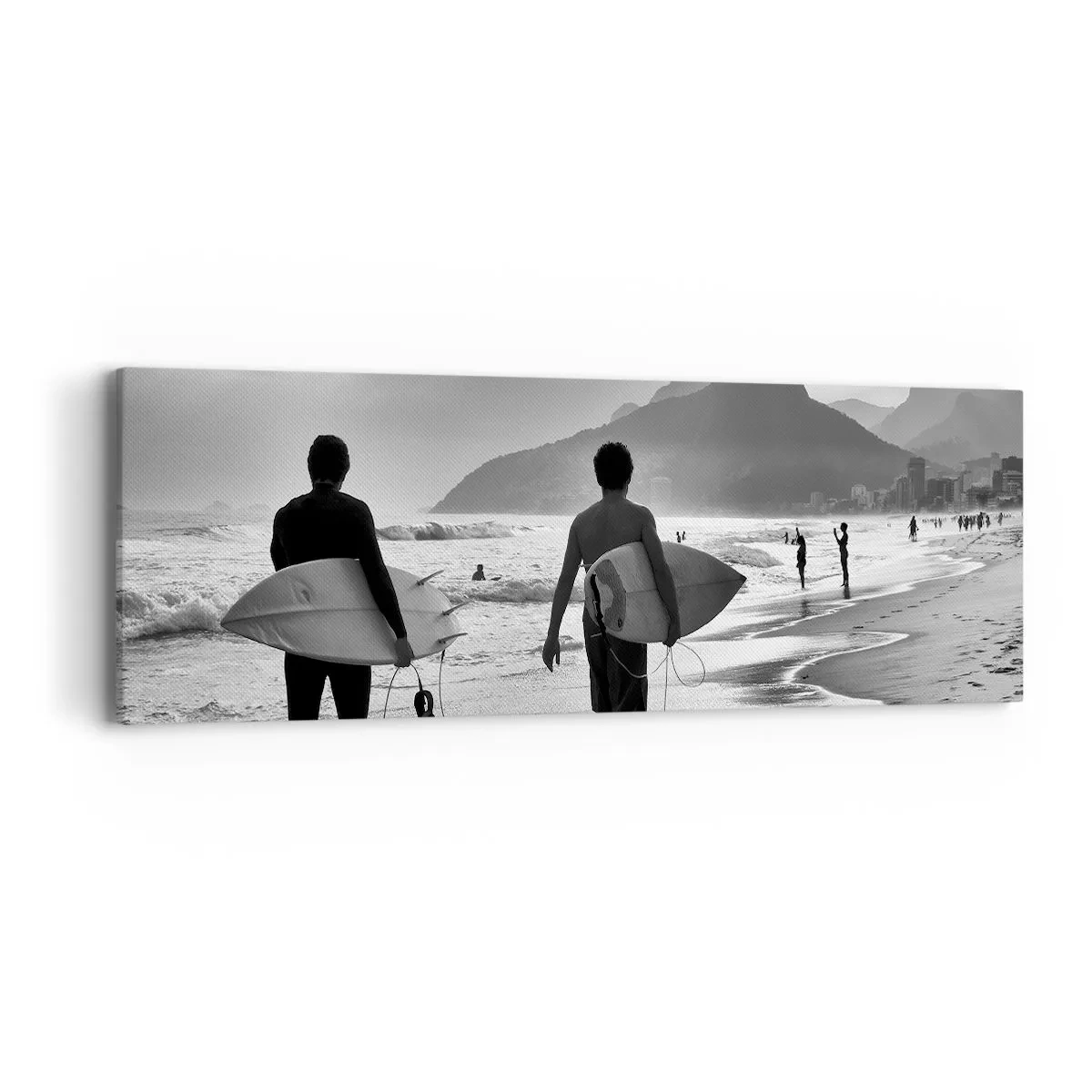 Canvas picture - Samba for One Wave - 90x30 cm