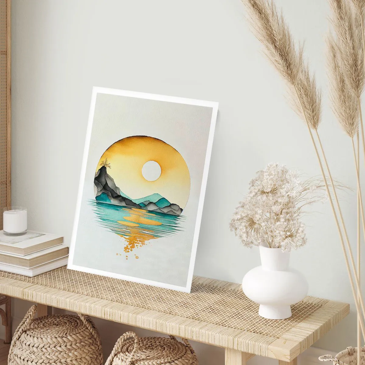 Poster - In the Circle of Beauty - 40x50 cm