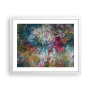 Poster in white frmae - In Full Bloom - 50x40 cm