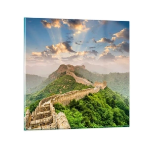 Glass picture - Neverending Grandeur - 50x50 cm